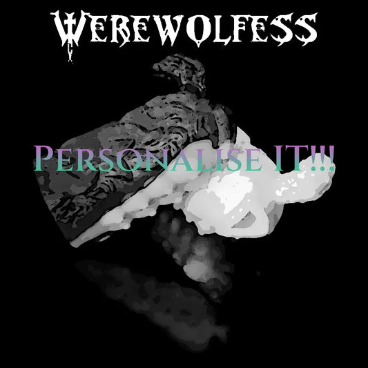 カスタムカラーと受注生産のウェアウルフデザインでWerewolfessファンタジーシリコンマスターベーターをカスタマイズ