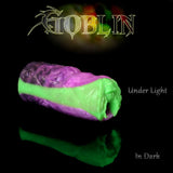 Masturbatore Goblin Halloween in colori di silicone fosforescenti al buio