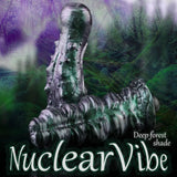 Getextureerde NuclearVibe-vibratorhoes, handgemaakt van lichaamsveilige platina-siliconen