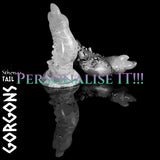 Personaliseer de Gorgons Stheno’s Tail siliconen fantasydildo met een eigen kleurontwerp.