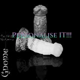 Gnome-Pilz-Fantasy-Dildo mit individuellen Silikonfarben und Fertigung auf Bestellung personalisieren