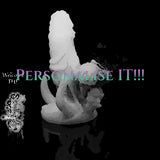 Personalise the Chaos fantasy silicone dildo with custom colours and made-to-order silicone design