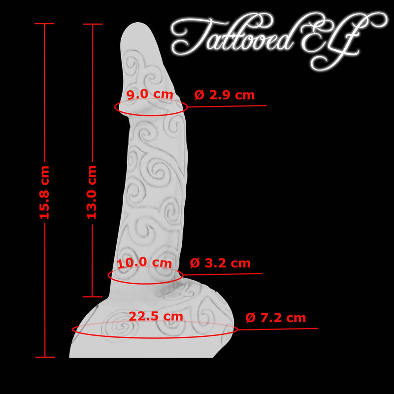 Tattooed Elf Mignon et ferme à base plate