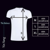 緑色の神話クリーチャーアートとカスタム文字を入れられるドラゴン陰陽Tシャツ