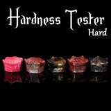 Dragon scale silicone hardness tester handmade from platinum-cured silicone