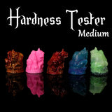 Gargoyle wing fantasy silicone hardness tester for comparing toy firmness