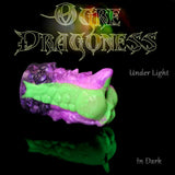 Masturbatore fantasy Ogre Dragoness Halloween di grandi dimensioni con effetto luminoso