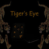 Tiger-Eye-Edelsteinwürfelset für D&D-Tabletop-Rollenspiele