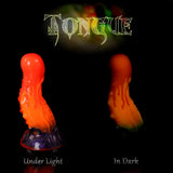 Dildo fantasy Halloween Tongue en silicone, fait main par Love Smiths