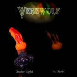 Dildo Halloween Werewolf en silicone avec nœud et ventouse intégrée